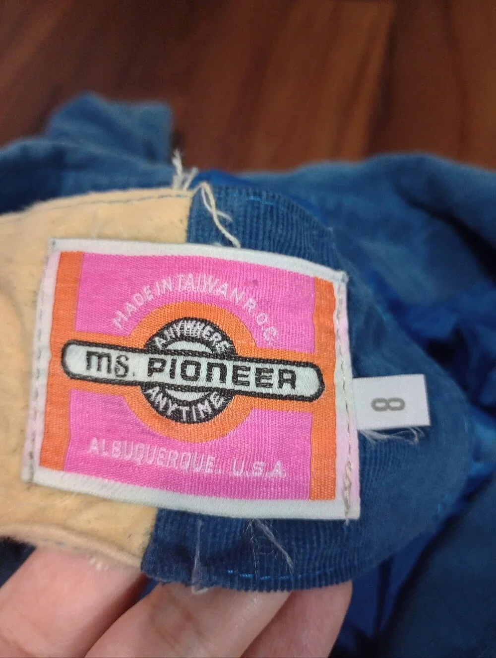 Vintage 70s MS. Pioneer Corduroy Western Jacket Retro